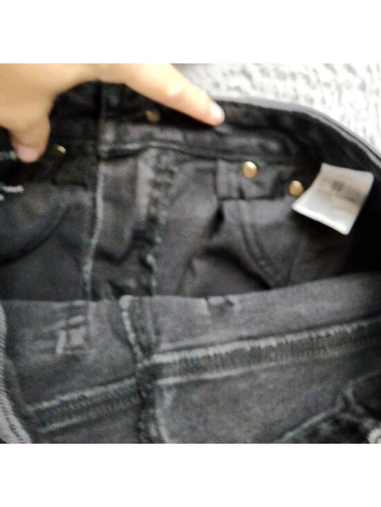 American Eagle Outfitters Jeans Mens 28x30 Black Denim Athletic Skinny - Picture 10 of 14